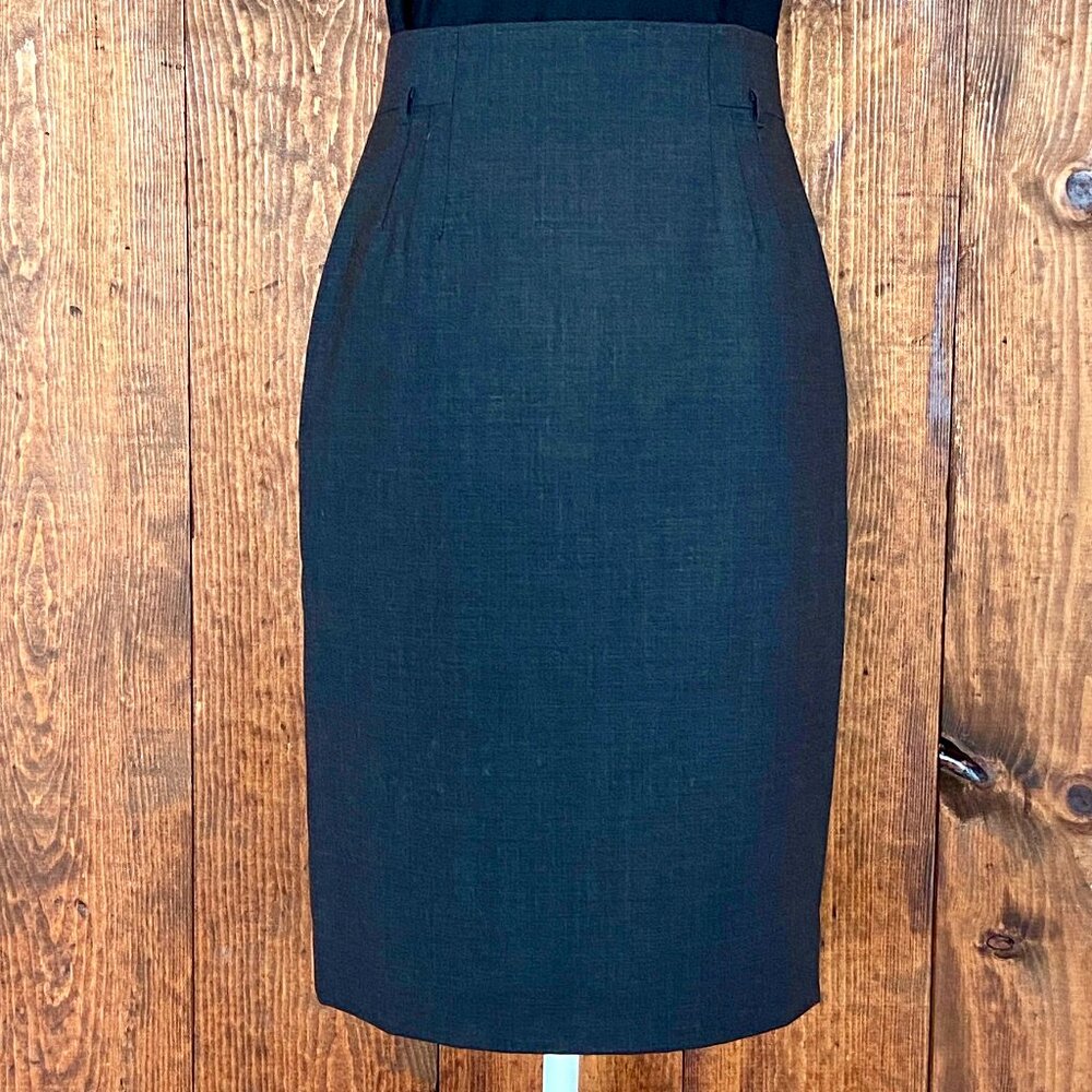 Ann Taylor Black Pencil Skirt Sz 2